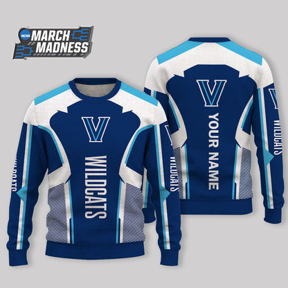 LIMITED EDITION - NEW CUSTOMIZED NCAA MAM24 VIW VILLANOVA WILDCATS UGLY SWEATER