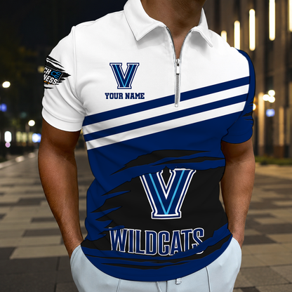 EXCLUSIVE EDITION - NEW CUSTOMIZED NCAA MAM24 VIW VILLANOVA WILDCATS T-SHIRT, POLO SHIRT, ZIP POLO SHIRT, SWEATSHIRT, HOODIE & ZIP HOODIE