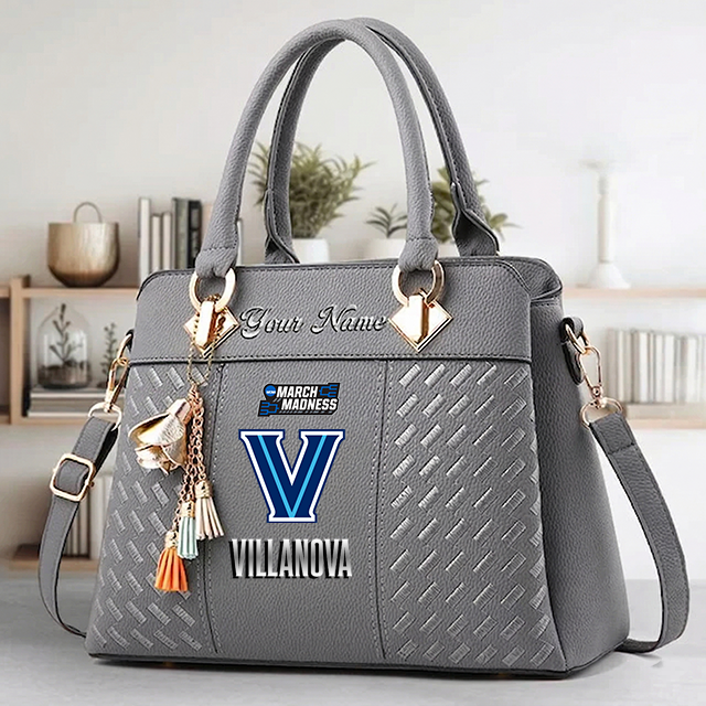 VIRAL EDITON - NEW CUSTOMIZED NCAA MAM24 VIW VI WILDCATS ZIP HANDBAG MULTICOLOR