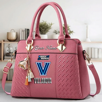 VIRAL EDITON - NEW CUSTOMIZED NCAA MAM24 VIW VI WILDCATS ZIP HANDBAG MULTICOLOR