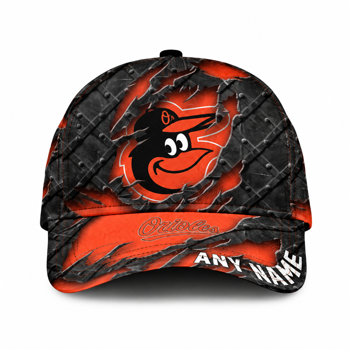 ELITE EDITION - NEW CUSTOMIZED MLB25 BOS BALTIMORE ORIOLES CLASSIC CAP