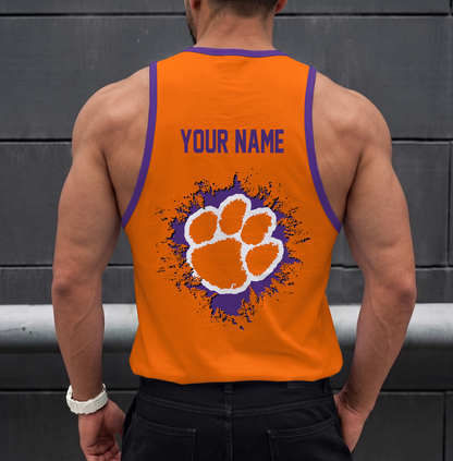 SPECIAL EDITION - NEW CUSTOMIZED NCAA CWS25 CST CLEMSON TIGERS UNISEX TANK TOP