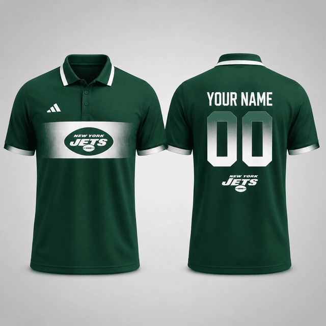 SPECIAL EDITION - NEW CUSTOMIZED NFL25 NYJ NEW YORK JETS T-SHIRT, POLO SHIRT, ZIP POLO SHIRT, SWEATSHIRT, HOODIE & ZIP HOODIE