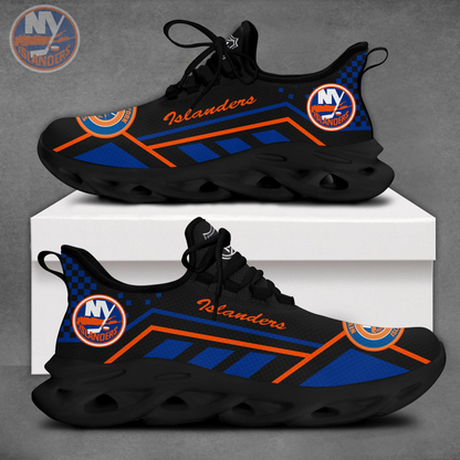 LIMITED EDITION - NEW CUSTOMIZED NHL25 NYI NEW YORK ISLANDERS CLUNKY SNEAKERS