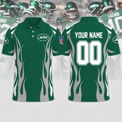 EXCLUSIVE EDITION - NEW CUSTOMIZED | NFL25 NYJ NEW YORK JETS T-SHIRT, POLO SHIRT, ZIP POLO SHIRT, SWEATSHIRT, HOODIE & ZIP HOODIE