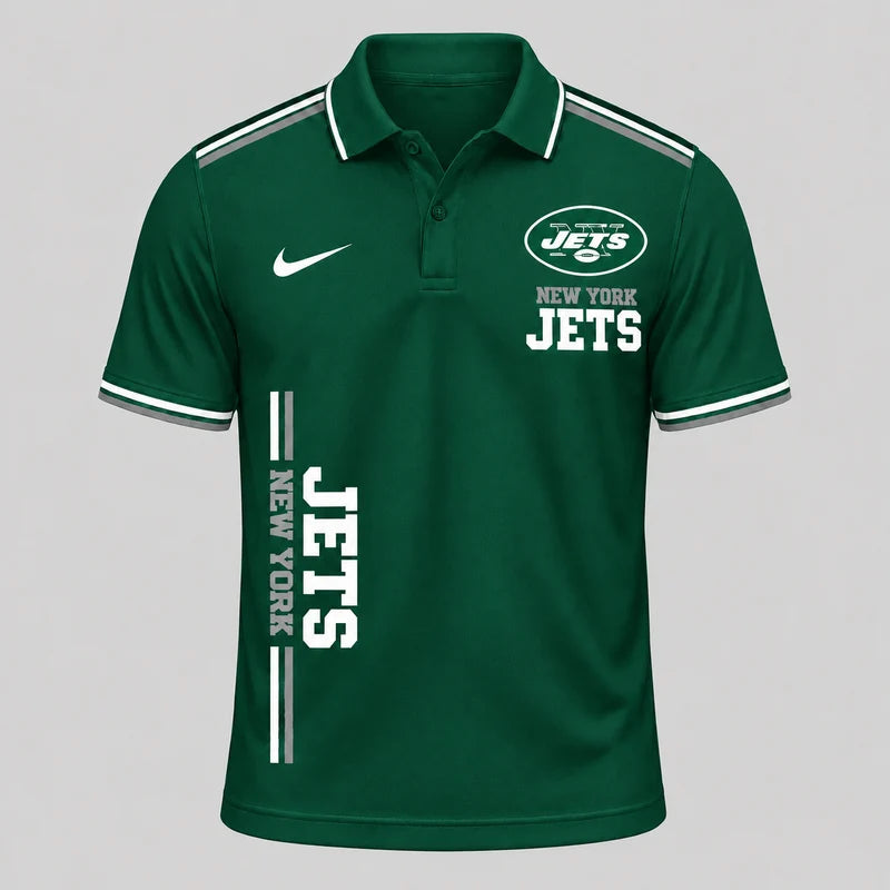 VIRAL EDITION - NEW CUSTOMIZED NFL25 NYJ NEW YORK JETS T-SHIRT, POLO SHIRT, ZIP POLO SHIRT, SWEATSHIRT, HOODIE & ZIP HOODIE