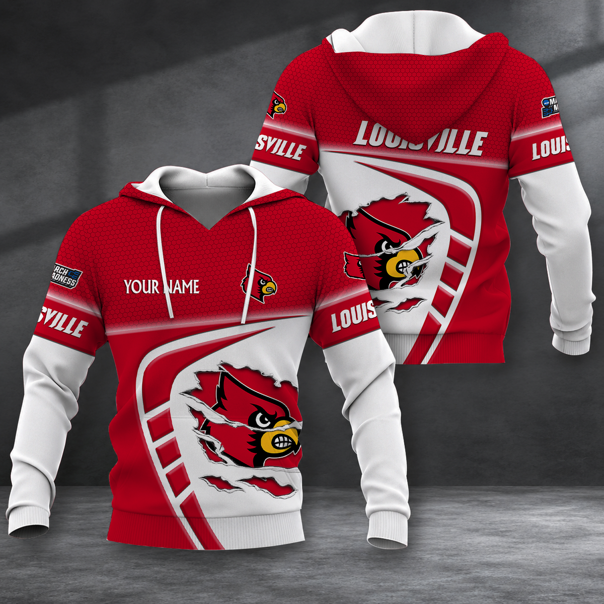HOT DEAL - NEW CUSTOMIZED NCAA MAM25 ULC LOUISVILLE CARDINALS T-SHIRT, POLO SHIRT, ZIP POLO SHIRT, SWEATSHIRT, HOODIE & ZIP HOODIE