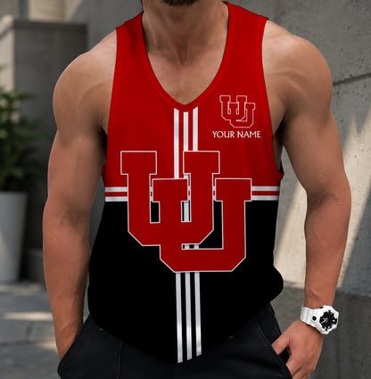 SPECIAL EDITION - NEW CUSTOMIZED NCAA FBS25 UTU UTAH UTES UNISEX TANK TOP
