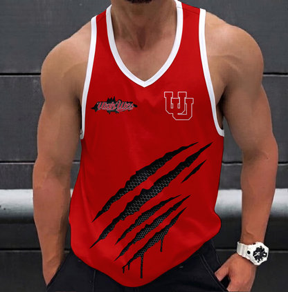 SPECIAL EDITION - NEW CUSTOMIZED NCAA FBS25 UTU UTAH UTES UNISEX TANK TOP