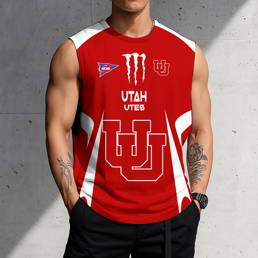 ACTIVE OFFER - NEW CUSTOMIZED | NCAA FBS25 UTU UT UTES MEN'S GYM SHIRT