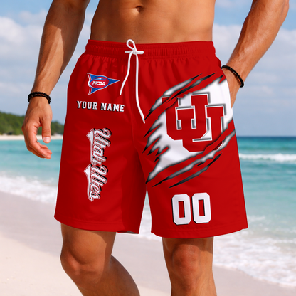 LIMITED DROP - NEW CUSTOMIZED | NCAA FBS25 UTU UT UTES SHORT PANTS