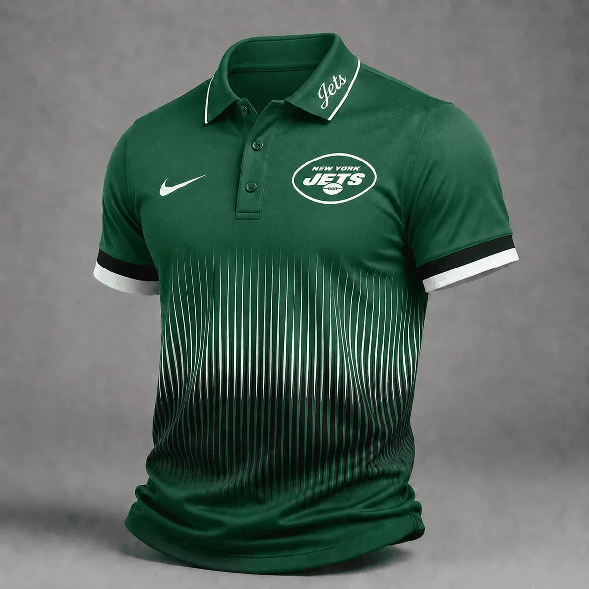 [SPECIAL OFFER] NEW CUSTOMIZED NFL25 NYJ NEW YORK JETS POLO SHIRT