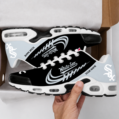 VIRAL EDITION - NEW CUSTOMIZED MLB26 CWS CHICAGO WHITE SOX AIR MAX PLUS SNEAKERS