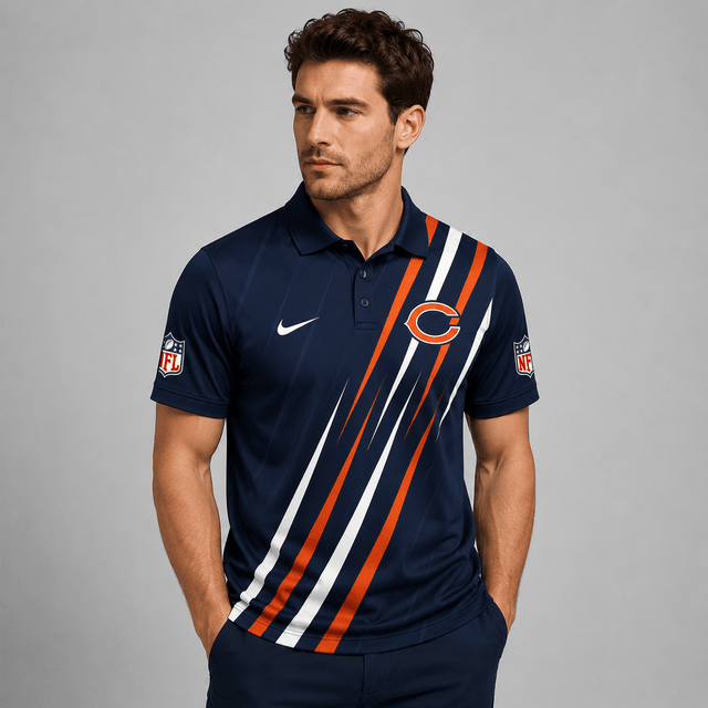 EXCLUSIVE EDITION - NEW CUSTOMIZED NFL26 CCB CHICAGO BEARS T-SHIRT, POLO SHIRT, ZIP POLO SHIRT, SWEATSHIRT, HOODIE & ZIP HOODIE
