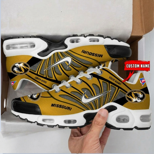 ELITE EDITION - NEW CUSTOMIZED NCAA FBS26 MST MS TIGERS UNISEX AIR MAX PLUS SNEAKERS