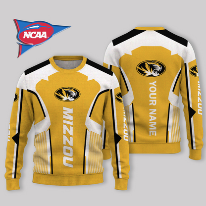 LIMITED EDITION - NEW CUSTOMIZED NCAA FBS26 MST MISSOURI TIGERS UGLY SWEATER