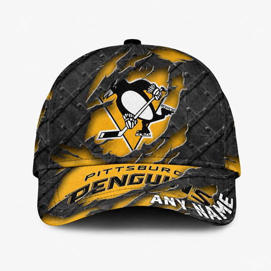LIMITED EDITION - NEW CUSTOMIZED NHL26 PBP PITTSBURGH PENGUINS CLASSIC CAP