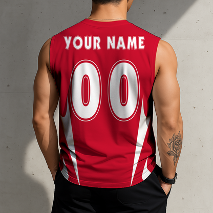 ACTIVE OFFER - NEW CUSTOMIZED | NCAA CWS26 ULC UL CARDINALS MEN'S GYM SHIRT
