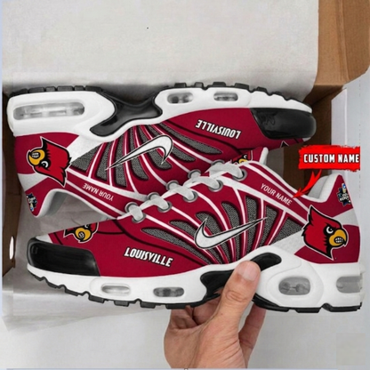 ELITE EDITION - NEW CUSTOMIZED NCAA CWS26 ULC UL CARDINALS UNISEX AIR MAX PLUS SNEAKERS
