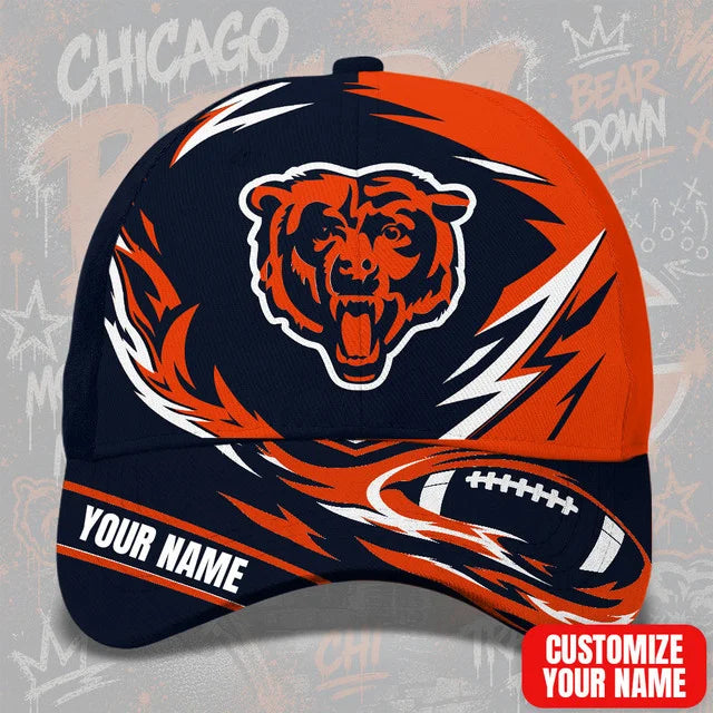EXCLUSIVE EDITION - NEW CUSTOMIZED NFL26 CCB CHICAGO BEARS CLASSIC CAP