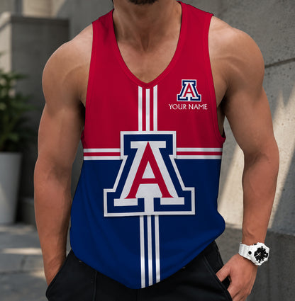 SPECIAL EDITION - NEW CUSTOMIZED NCAA FBS27 ARW ARIZONA WILDCATS UNISEX TANK TOP