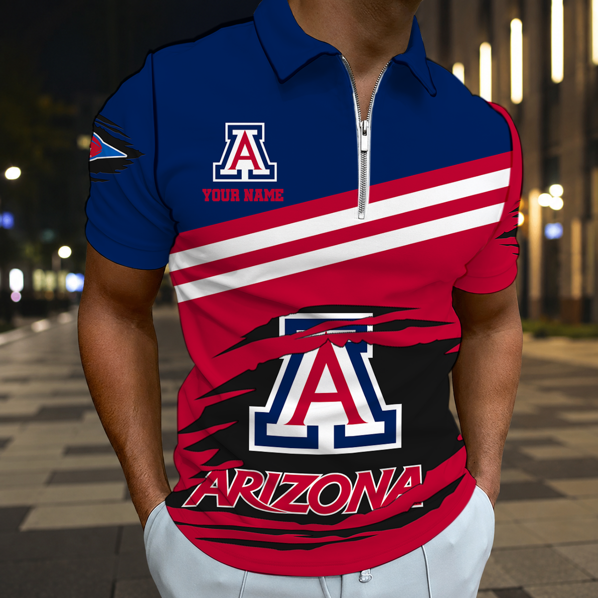 LIMITED EDITION - NEW CUSTOMIZED NCAA FBS27 ARW ARIZONA WILDCATS POLO SHIRT, ZIP POLO SHIRT, HOODIE, ZIP HOODIE, T-SHIRT & SWEATSHIRT