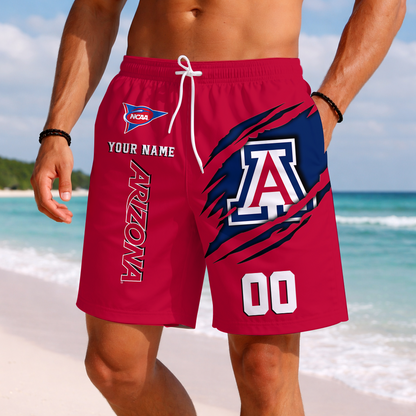 LIMITED DROP - NEW CUSTOMIZED | NCAA FBS27 ARW AR WILCATS SHORT PANTS