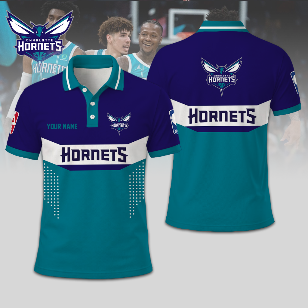 FINAL SALE - NEW CUSTOMIZED NBA27 CHO CHARLOTTE HORNETS T-SHIRT, POLO SHIRT, ZIP POLO SHIRT, SWEATSHIRT, HOODIE & ZIP HOODIE