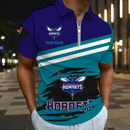 FINAL SALE - NEW CUSTOMIZED NBA27 CHO CHARLOTTE HORNETS T-SHIRT, POLO SHIRT, ZIP POLO SHIRT, SWEATSHIRT, HOODIE & ZIP HOODIE