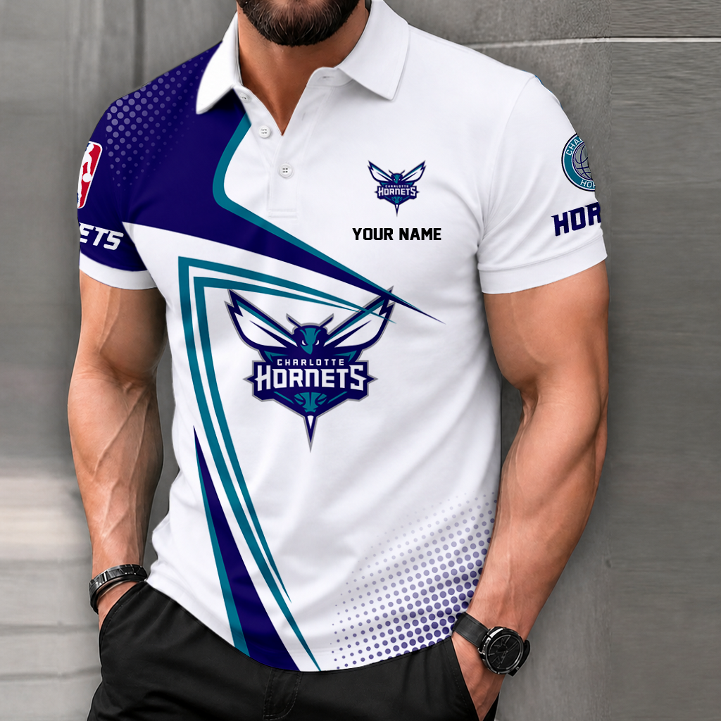 FINAL SALE - NEW CUSTOMIZED NBA27 CHO CHARLOTTE HORNETS T-SHIRT, POLO SHIRT, ZIP POLO SHIRT, SWEATSHIRT, HOODIE & ZIP HOODIE