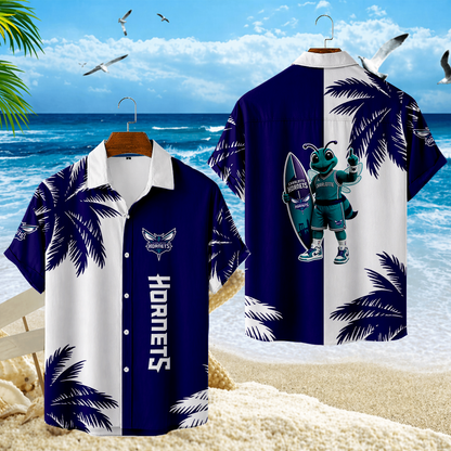 FINAL SALE - NEW CUSTOMIZED NBA27 CHO CHARLOTTE HORNETS UNISEX HAWAIIAN SHIRT