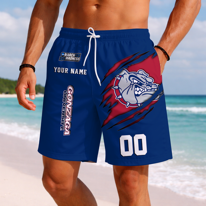 LIMITED DROP - NEW CUSTOMIZED | NCAA MAM27 GOB GO BULLDOGS SHORT PANTS