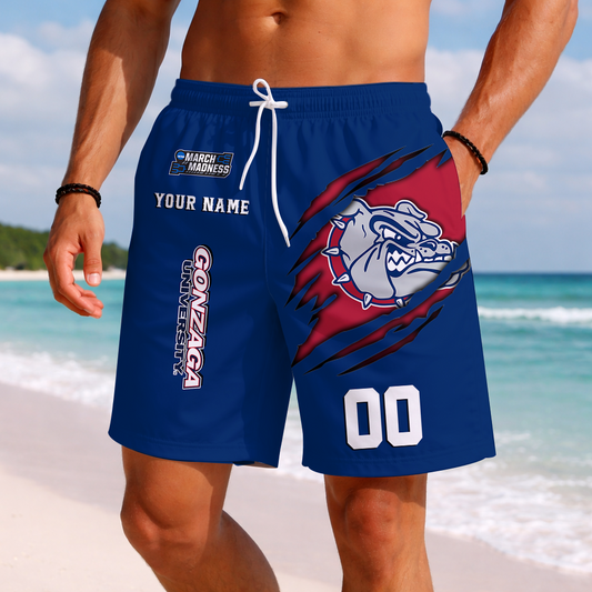 LIMITED DROP - NEW CUSTOMIZED | NCAA MAM27 GOB GO BULLDOGS SHORT PANTS