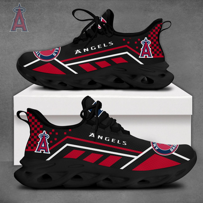 VIRAL EDITION - NEW CUSTOMIZED MLB27 LAA LOS ANGELES ANGELS MAX SOUL SHOES