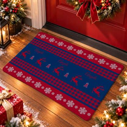 VIRAL EDITION - NEW CUSTOMIZED MLB27 LAA LOS ANGELES ANGELS WATER-ABSORBENT FLOOR MAT