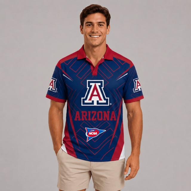 ELITE EDITION - NEW CUSTOMIZED NCAA FBS27 ARW ARIZONA WILDCATS POLO SHIRT, ZIP POLO SHIRT, HOODIE, ZIP HOODIE, T-SHIRT & SWEATSHIRT