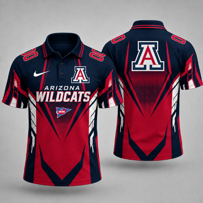 VIRAL EDITION - NEW CUSTOMIZED NCAA FBS27 ARW ARIZONA WILDCATS POLO SHIRT, ZIP POLO SHIRT, HOODIE, ZIP HOODIE, T-SHIRT & SWEATSHIRT