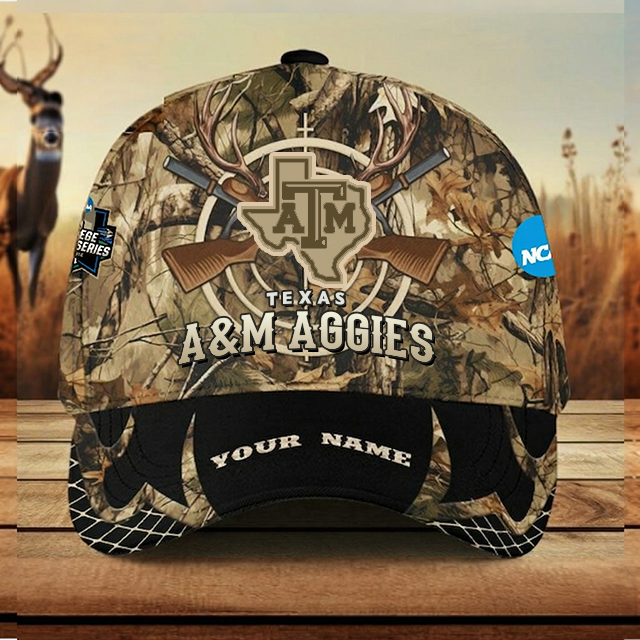 LIMITED EDITION - NEW CUSTOMIZED CWS NCAA27 TAA TX A&M AGGIES CLASSIC CAP