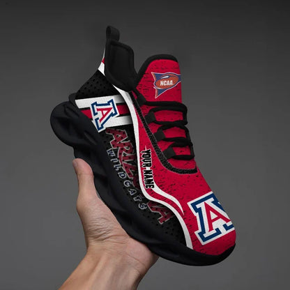 HOT DEAL - NEW CUSTOMIZED NCAA FBS27 ARW ARIZONA WILDCATS CLUNKY SNEAKERS