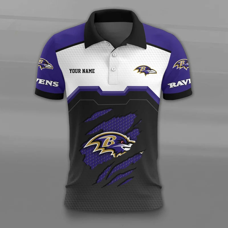 VIRAL EDITION - NEW CUSTOMIZED NFL28 BTR BALTIMORE RAVENS T-SHIRT, POLO SHIRT, ZIP POLO SHIRT, SWEATSHIRT, HOODIE & ZIP HOODIE