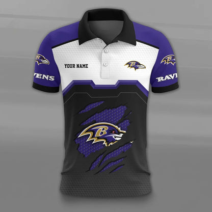 VIRAL EDITION - NEW CUSTOMIZED NFL28 BTR BALTIMORE RAVENS T-SHIRT, POLO SHIRT, ZIP POLO SHIRT, SWEATSHIRT, HOODIE & ZIP HOODIE