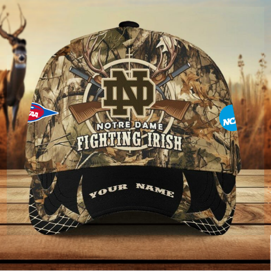 MEGA SALE - NEW CUSTOMIZED FBS NCAA28 NFI ND FIGHTING IRISH CLASSIC CAP