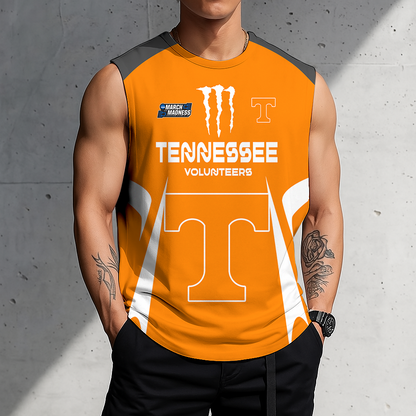 ACTIVE OFFER - NEW CUSTOMIZED | NCAA MAM28 TNV TN VOLUNTEERS MEN'S GYM SHIRT