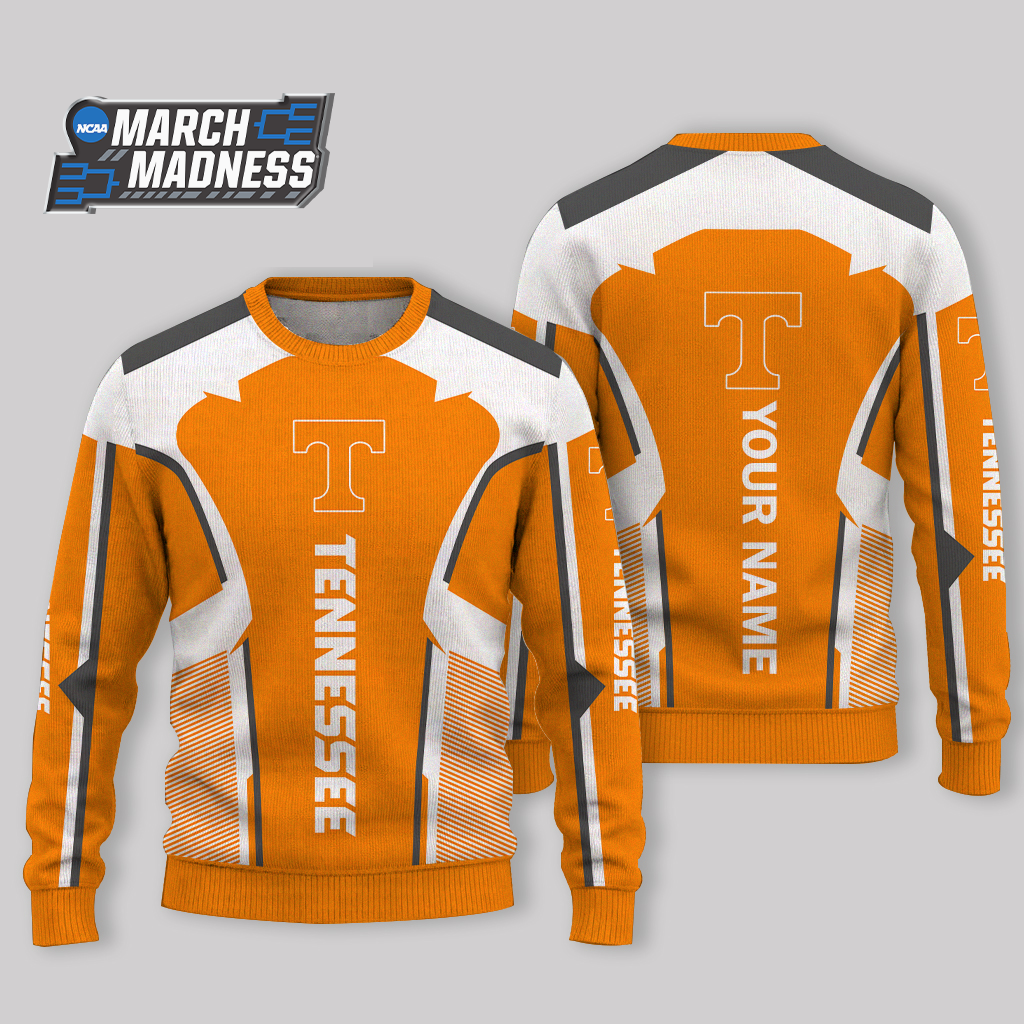 LIMITED EDITION - NEW CUSTOMIZED NCAA MAM28 TNV TENNESSEE VOLUNTEERS UGLY SWEATER