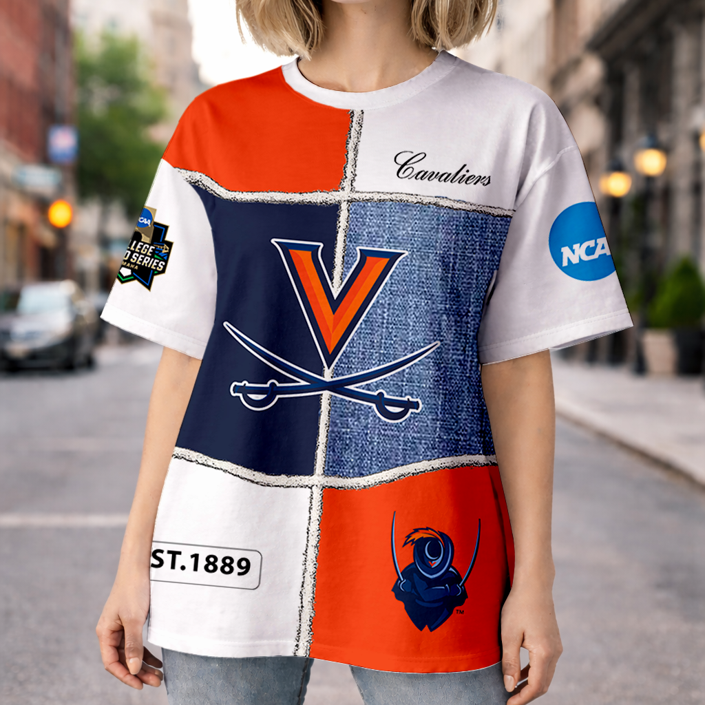 LIMITED DROP - NEW CUSTOMIZED | NCAA CWS28 VIC VI CAVALIERS HOODIE, T-SHIRTS, ZIP HOODIE, SWEATSHIRTS & POLO SHIRT