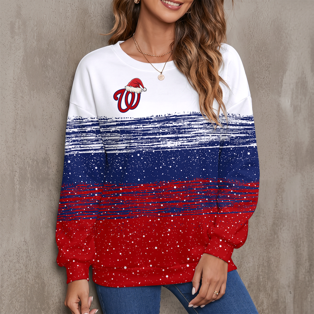 ELITE EDITION - NEW CUSTOMIZED MLB28 WNS WASHINGTON NATIONALS UNISEX SWEATSHIRT, HOODIE & ZIP HOODIE