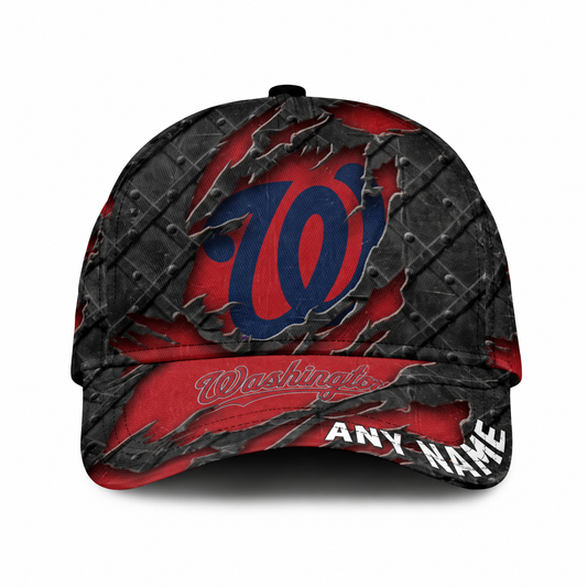 ELITE EDITION - NEW CUSTOMIZED MLB28 WNS WASHINGTON NATIONALS CLASSIC CAP