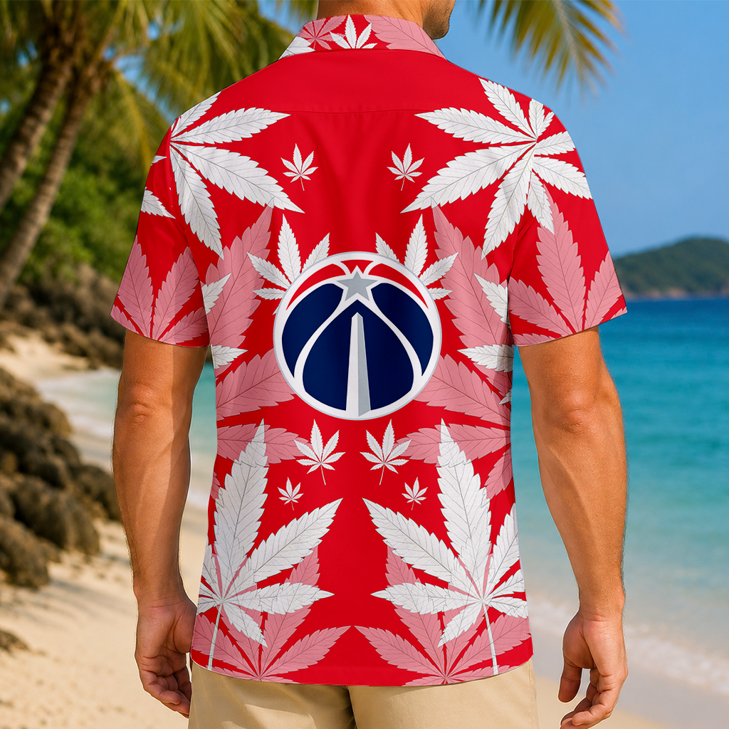 FINAL SALE - NEW CUSTOMIZED NBA28 WWI WASHINGTON WIZARDS UNISEX HAWAIIAN SHIRT