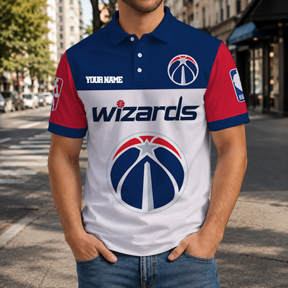 VIRAL EDITION - NEW CUSTOMIZED NBA28 WWI WASHINGTON WIZARDS T-SHIRT, POLO SHIRT, ZIP POLO SHIRT, SWEATSHIRT, HOODIE & ZIP HOODIE