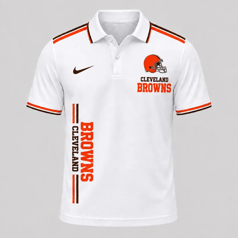 VIRAL EDITION - NEW CUSTOMIZED NFL29 CLB CLEVELAND BROWNS T-SHIRT, POLO SHIRT, ZIP POLO SHIRT, SWEATSHIRT, HOODIE & ZIP HOODIE